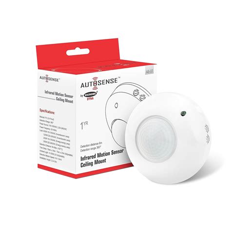 Autosense 360 Degree PIR Motion Sensor with Light Sensor, Energy Saving ...
