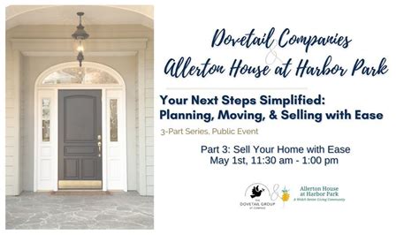 Allerton House at Harbor Park, Sell Your Home with Ease, Allerton House ...