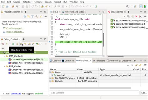 Debug Linux UML 的图像结果