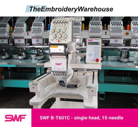 Image result for SWF Commercial Embroidery Machine
