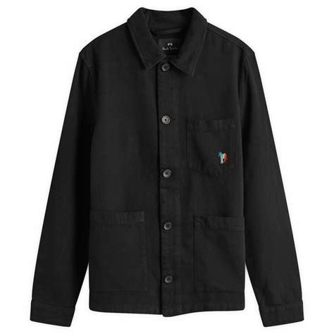 Paul Smith Men's Chore Jacket in Black Paul Smith