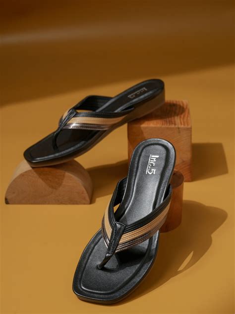 Buy Now Women Black Solid Wedge Sandals