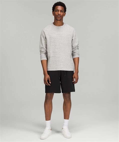 Lululemon Relaxed-Fit French Terry Short 9" - Black - lulu fanatics