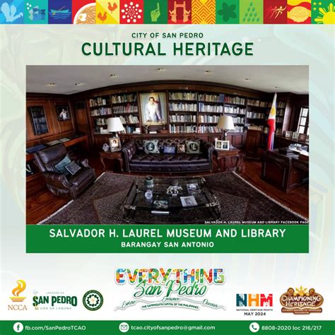 Cultural Heritage: SALVADOR H. LAUREL MUSEUM AND LIBRARY - City of San ...