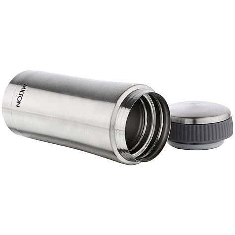 Milton Tea Gift Set - Optima 420 Flask + 210 ML Mug | Silver | Set of ...