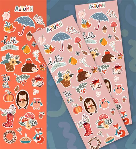 Hello Fall - Autumn | Deco Stickers – Peeekaboo