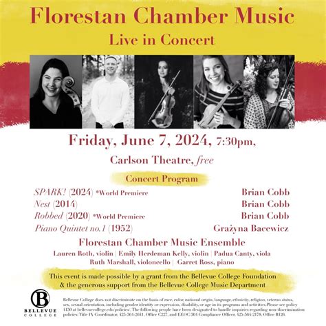 Spring Quarter Performances 2024 :: Music Department