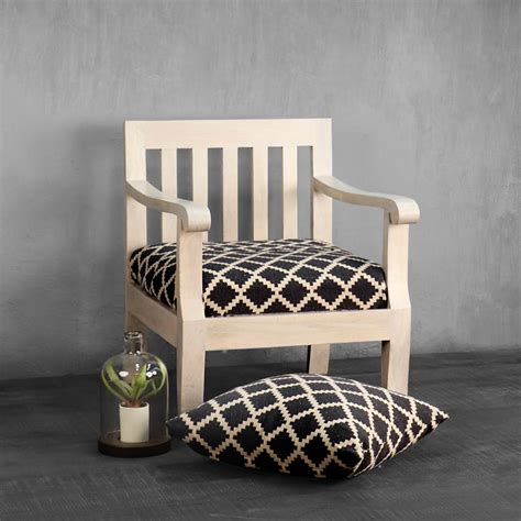 Moroccan coal Single seater Sofa | Fabuliv