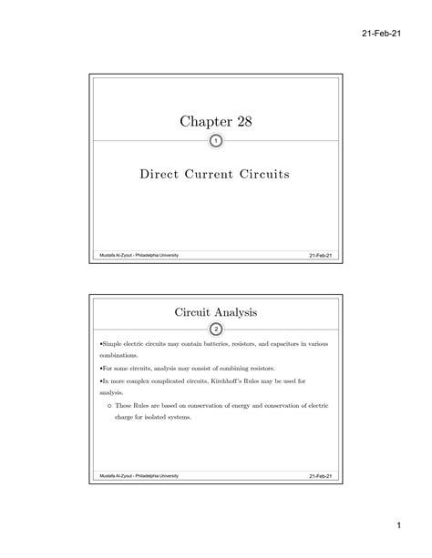Image result for Direct Current Circuits