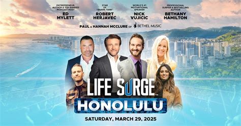 Life Surge Honolulu, Neal S Blaisdell Arena - Honolulu, Hawaii, 29 ...