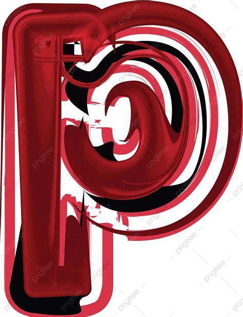 Abstract Letter P Illustration, Symbol, Drawing, Grunge PNG and Vector with Transparent ...