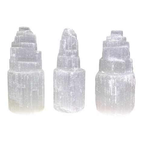 Selenite Tower – CrystalCaveIndia