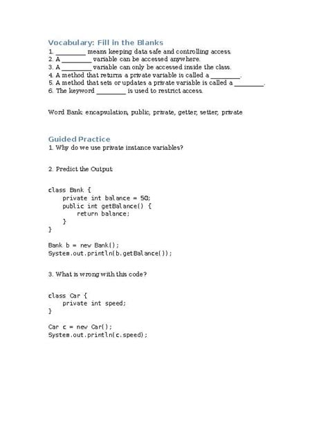 Encapsulation Access Modifiers in Java 的图像结果