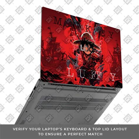 Red King Luffy Lenovo LOQ Essential 15IAX9E Laptop Skin