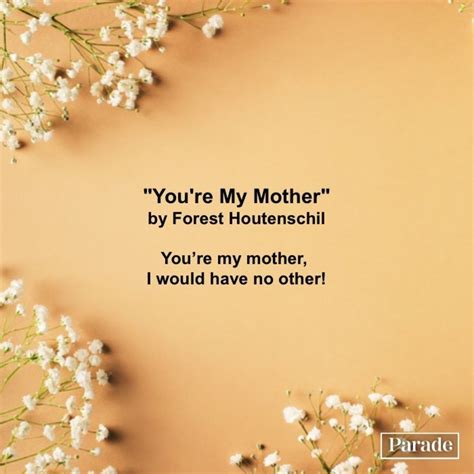 Famous Poems About Mothers