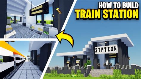 Image result for Minecraft Train Station Tutorial
