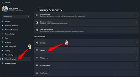 Image result for Windows 11 Privacy Camera
