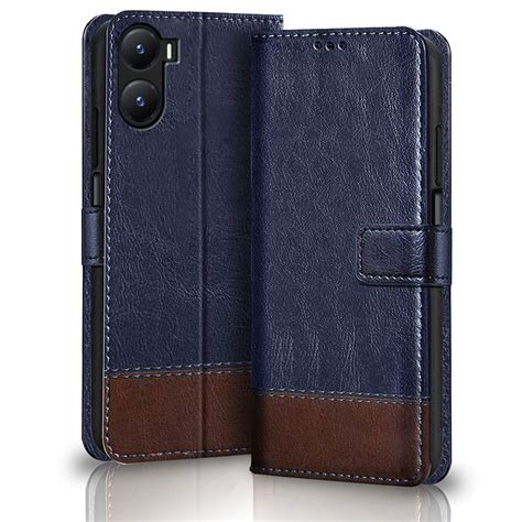 TheGiftKart Flip Back Cover Case for Vivo T2X / Y56 5G | Dual-Color ...