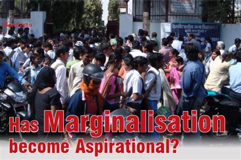 Has Marginalisation become Aspirational? | INCLUSION – Mainstreaming ...