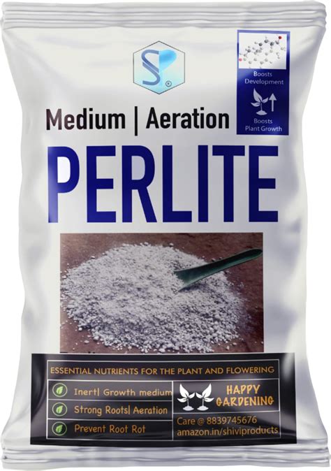 TrustBasket Perlite for Plants Soil Additive Horticultural Grade - for ...