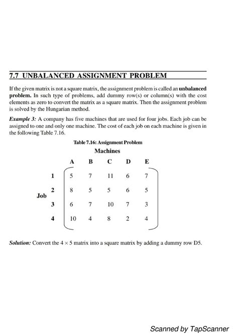 Image result for Unbalanced Assignment Problem Using Branch and Bounce