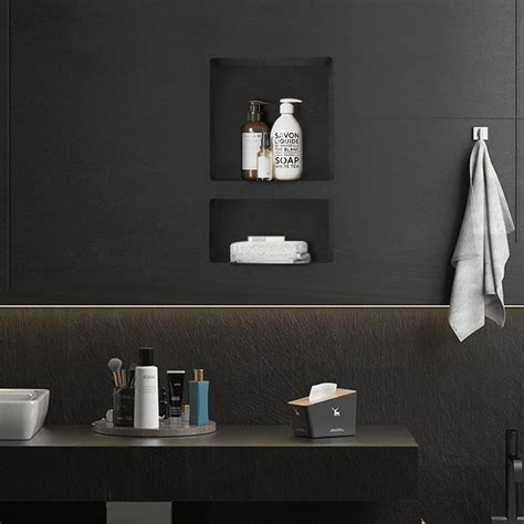 Buy BXGTECH Shower Niche, 12 x 20 Niches for Tile Showers, Waterproof ...