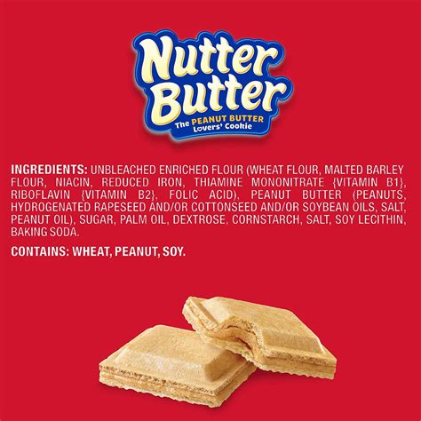 Nutter Butter Peanut Butter Wafer Cookies - 12 packs of 10.5 oz ...