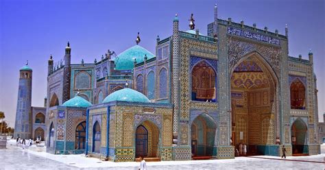 THE SHRINE OF HAZRAT ALI (BLUE MOSQUE), AFGHANISTAN