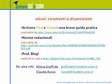 lett unisi corso per la redazione e l editing di tesi e tesine ppt lett unisi corso per la redazione e l editing di tesi e tesine ppt