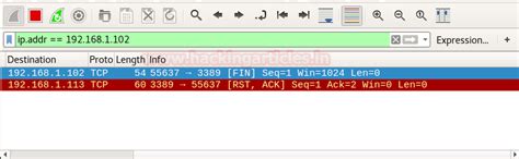 Understanding Nmap Scan with Wireshark - Hacking Articles