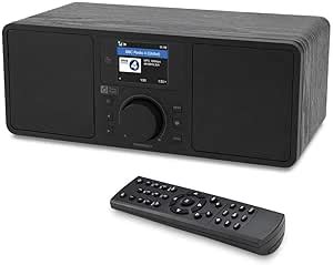 Ocean Digital WR-230SF WiFi Internet FM Radio Alarm Clock with ...