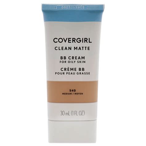 COVERGIRL - Clean Matte BB Cream, Oil-Free, Long-Lasting, Sensitive ...