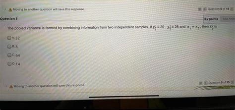Image result for Pooled Variance with Two Means Example