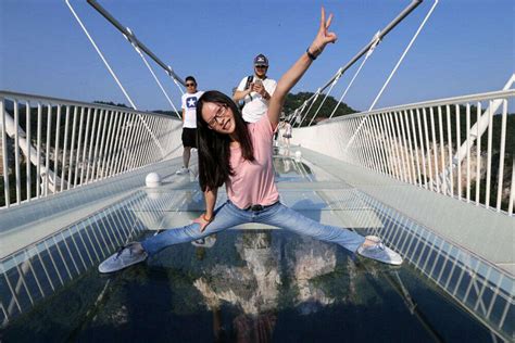 World’s highest and longest glass bridge opens in China | TimesTravel