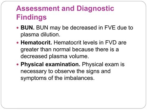 Fluid and electrolytes, acid base balance | PPTX - bun levels low symptoms