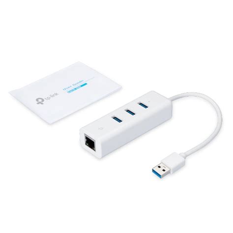 UE330 | USB 3.0 3-Port Hub & Gigabit Ethernet Adapter 2 in 1 USB ...