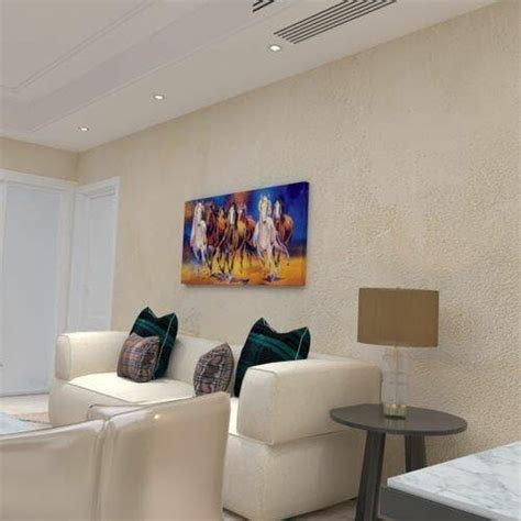 Seven Horses Running in Field Canvas Wall Painting – Vibecrafts