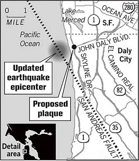 DALY CITY / Officials unmoved by quake notoriety / Plan to note change ...