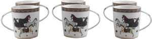 Hiluxe DIANA HORSE MUG SET Porcelain Coffee Mug Price in India - Buy ...