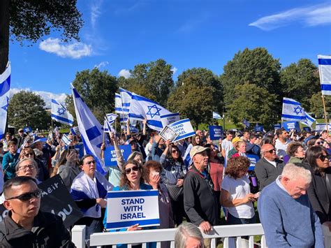 ‘Massachusetts stands with Israel’: The sights and sounds of the pro ...