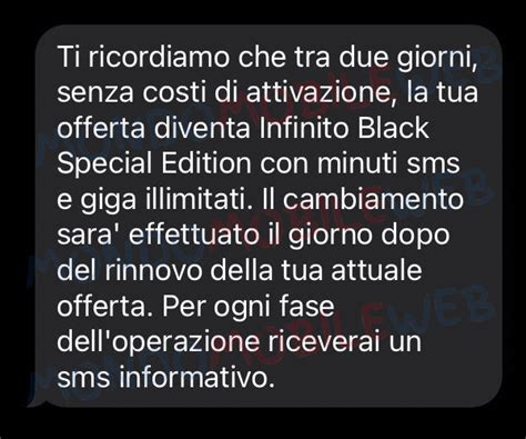 Rimodulazioni Vodafone: alcune offerte diventano Infinito Black Special ...