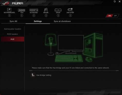 Image result for Using USB LED Aura Sync