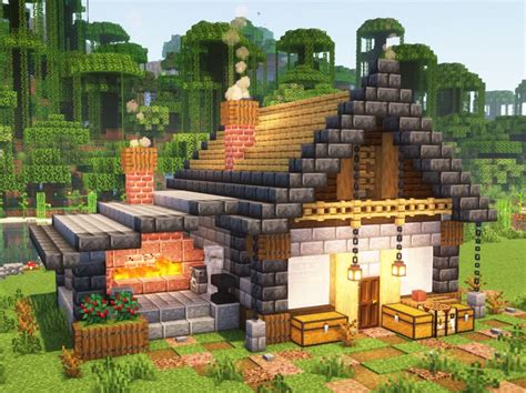 Image result for Blacksmith Tutorial Minecraft