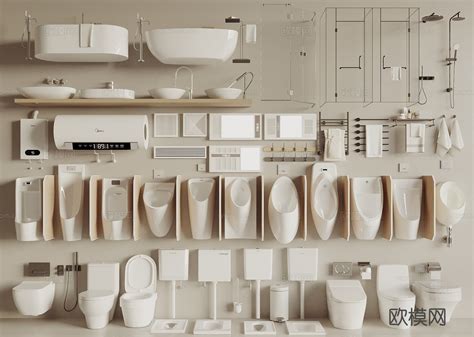 Bathroom Decoration 3D Models 3dsky – 033 – VRAY Render – 3DSky Model Free