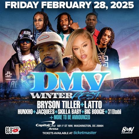 DMV Winter Fest - Bryson Tiller at Capital One Arena, Capital One Arena ...