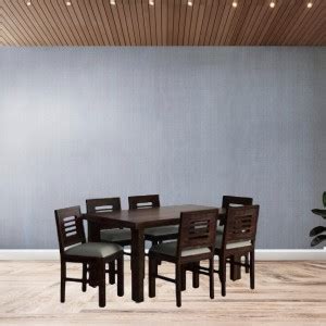 MAHIMART AND HANDICRAFTS Premium Quality Sheesham Solid Wood 6Seater ...