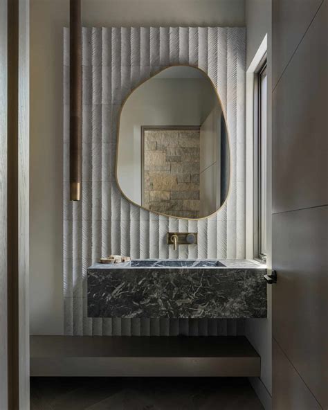 Luxury Modern Powder Room