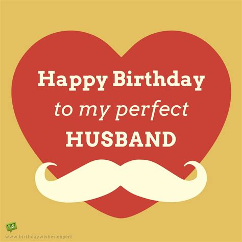 The Greatest Birthday Messages for Your Husband