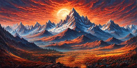 Delhi Meets the Mountains: Landscape Artwork | ArtFactory