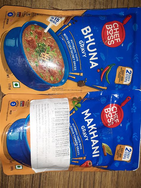 ChefBoss Ready to Cook Gravy Combo, Makhani Gravy, Bhuna Masala Gravy ...